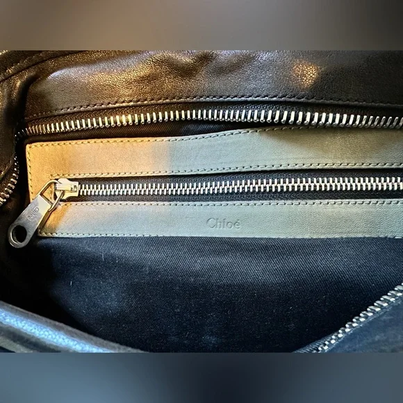 Authentic adorable butter soft Grey Chloe bag with shoulder strap - Picture 6 of 10